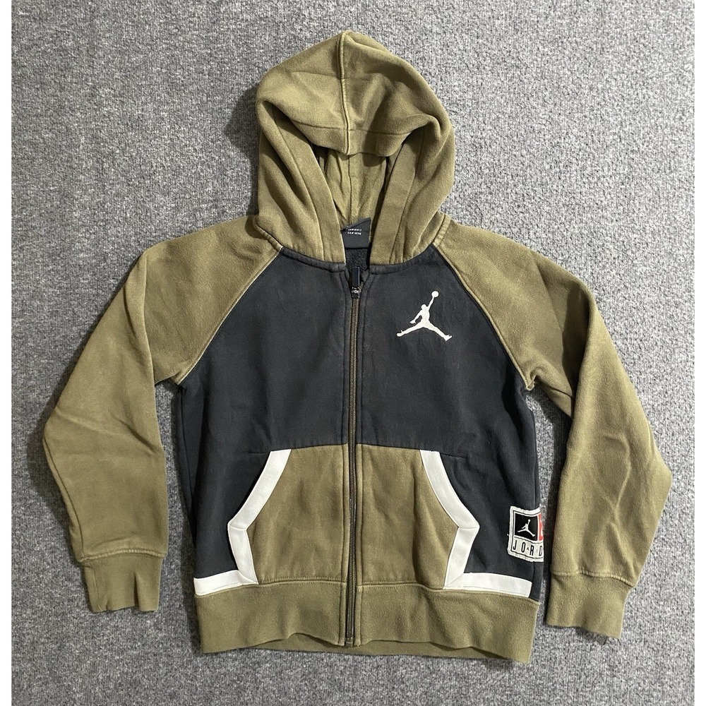 Nike Air Jordan Full Zip Athletic Youth Hoodie Size SP-8/10